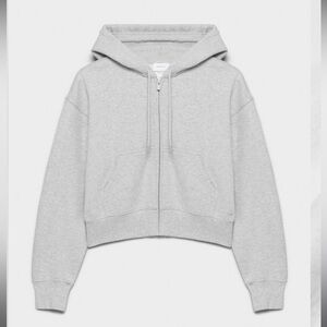 Aritzia Cozy Fleece Boyfriend Boxy Zip Hoodie